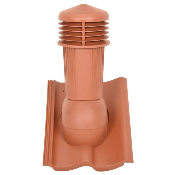 vidaXL Dakdoorvoer rood