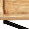 vidaXL Wandtafel 130x40x80 cm massief mangohout