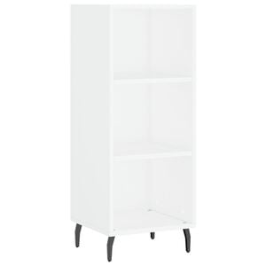 vidaXL Dressoir 34,5x32,5x90 cm bewerkt hout wit