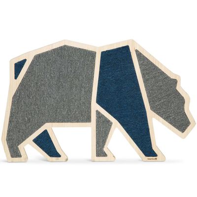 Beeztees Krabplank Blue Bear 84x54 cm hout