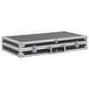 vidaXL Wapenkoffer aluminium ABS zwart