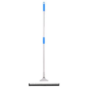 vidaXL Vloerwisser 45x122,5 cm staal en rubber
