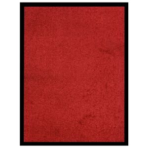 vidaXL Deurmat 60x80 cm rood