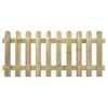vidaXL Hek 180x80 cm ge&iuml;mpregneerd massief grenenhout