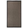 vidaXL Buitenkleed platgeweven 80x150 cm donkerbruin