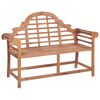 vidaXL Tuinbank 127x58,5x92,5 cm massief teakhout