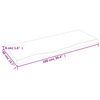 vidaXL Wandschap 100x40x(2-4)cm behandeld massief eikenhout lichtbruin