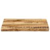vidaXL Tafelblad met natuurlijke rand 70x40x3,8 cm massief mangohout