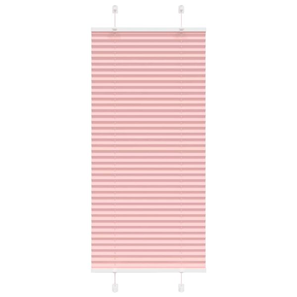 vidaXL Pliss&eacute; rolgordijn 55x150 cm stofbreedte 54,4 cm polyester roze