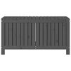 vidaXL Tuinbox 115x49x60 cm massief grenenhout grijs