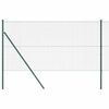 vidaXL gelast draadhek met grondbevestiging 25 x 1 m PVC-Coated Staal