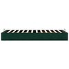 vidaXL Bedframe zonder matras 90x190 cm fluweel donkergroen