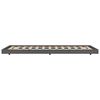 vidaXL Bedframe massief grenenhout grijs 80x200 cm