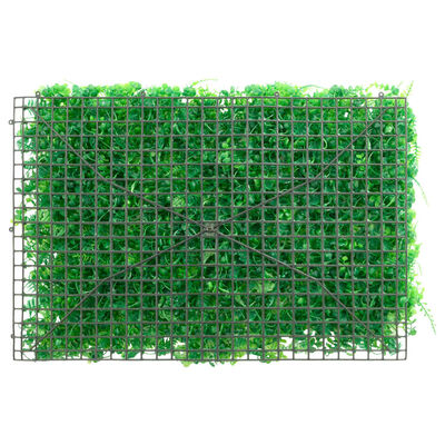  vidaXL Hek met kunstvarenblad 6 st 40x60 cm groen