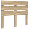 vidaXL Hoofdbord Sonoma Eiken Bewerkt hout