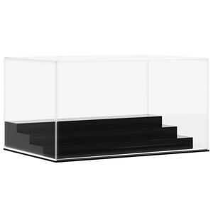 vidaXL Vitrine transparant 24x16x13 cm acryl