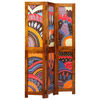 vidaXL Kamerverdeler Honingbruin 105 x 1,5 x 160 cm Massief Acaciahout