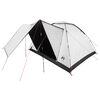 vidaXL Kamperen tent 6-persoons Wit Blackout Polyester en staal