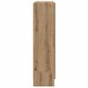 vidaXL Boekenkast 82,5x30,5x115 cm bewerkt hout artisanaal eikenkleur