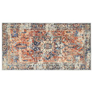 vidaXL Vloerkleed ORIZ Oranje 80 x 150 cm 100% polyester