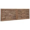 vidaXL Bed Hoofdbord Naturel Massief Teakhout