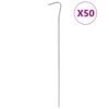 vidaXL Tentharingen 50 st &Oslash;3 mm 23 cm gegalvaniseerd staal