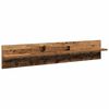 vidaXL Wandgemonteerde kapstok Oudhout 100 x 10,5 x 18 cm Bewerkt hout