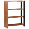 vidaXL Boekenkast Bruin 80 x 30 x 110 cm Massief Acaciahout