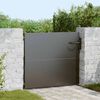 vidaXL Poort 85x125 cm cortenstaal