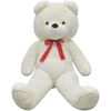 vidaXL Teddybeer 170 cm pluche wit