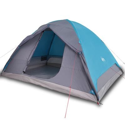 vidaXL Koepeltent 6-persoons waterdicht blauw