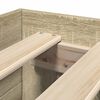 vidaXL Bedframe zonder matras hout sonoma eikenkleurig 90x200 cm
