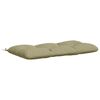 vidaXL Bankkussen VIANEN 100% Polyester Lichtgroen 100 x 60 x 12 cm