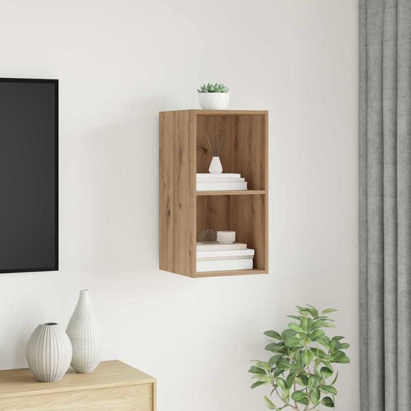 vidaXL Tv-meubelset Artisan Eiken 37 x 37 x 72 cm Bewerkt hout