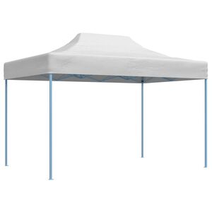 vidaXL Partytent inklapbaar 280x410x315 cm staal wit