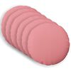 vidaXL Kussensloop 6 st HEERLEN Roze &Oslash; 60 cm Stof