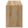 vidaXL Tv-meubel wandgemonteerd 100x30x41 cm artisanaal eikenkleurig