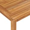 vidaXL Tuintafel 120x70x77 cm massief teakhout