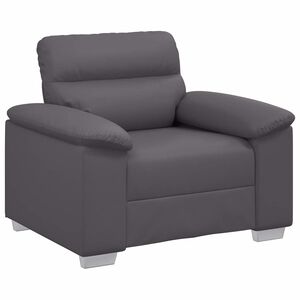 vidaXL Sofastoel Grijs 100x81x84 cm Kunstleer
