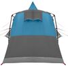 vidaXL Teepee Tent met dak met opslag Blauw 720 x 465 x 295 cm