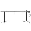 vidaXL Automatische barbecue met motor 207x45x81 cm roestvrij staal