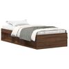 vidaXL Bedframe bruin eikenkleur 90x200 cm