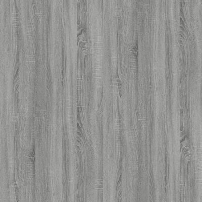vidaXL Wandtafel 100x39x75 cm bewerkt hout grijs sonoma eikenkleurig