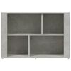 vidaXL Dressoir 80x30x54 cm bewerkt hout betongrijs