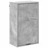 vidaXL Badkamer Kast Wandgemonteerd Beton Grijs 39 x 23,5 x 65 cm