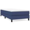 vidaXL Boxspring bed 80x200 cm stof blauw