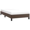 vidaXL Bedframe kunstleer bruin 80x200 cm