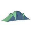 vidaXL Tent 6-persoons blauw en groen
