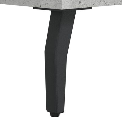 vidaXL Dressoir 69,5x34x90 cm bewerkt hout betongrijs