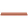 vidaXL Wandplank met opslag 2 pcs Rood 80 x 23,5 x 4 cm Bewerkt hout